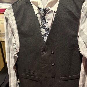 Black Boy’s Vest Set